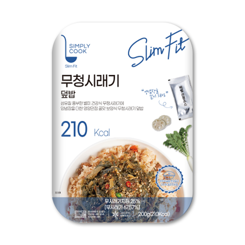 한국푸드씨스템 심플리쿡 무청시래기 덮밥 200g