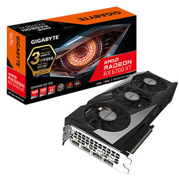 기가바이트 기가바이트 라데온 RX 6700 XT Gaming OC D6 12GB 제이씨현