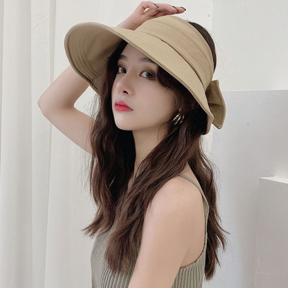 은창 캐쥬얼 면 돌돌이 모자 선캡 왕골 썬캡 밀집