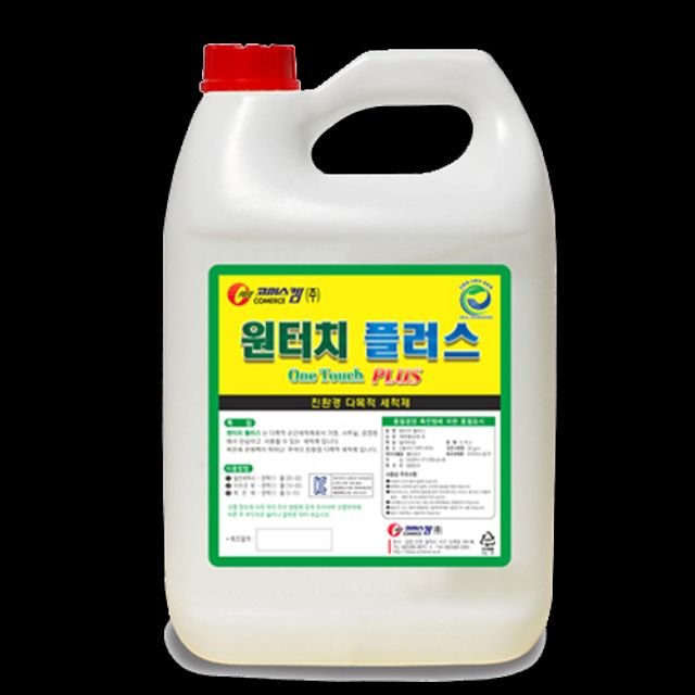 코머스켐 원터치플러스 다목적세정제 갤런 소용량