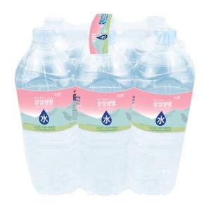 백학음료 삼성생명 natural mineral water 2L