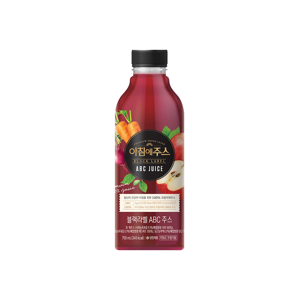 서울에프엔비 서울우유 아침에주스 블랙라벨 ABC주스 750ml
