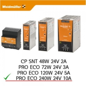 전원 공급 장치 파워 서플라이 CP SNT 48W 24V 2A PRO ECO 72W 바이드뮬러