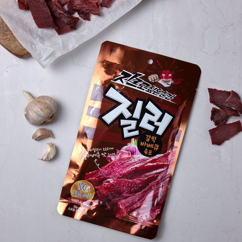 샘표 질러 질러 갈릭 바베큐 육포 100g