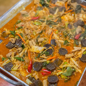 푸드맛봄 신림 순대타운 전주집장가게목포 양념순대 2인분 순대 곱창