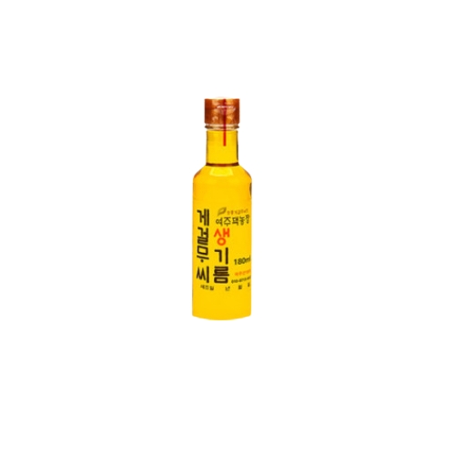 여주농산 게걸무씨앗 생기름 180ml