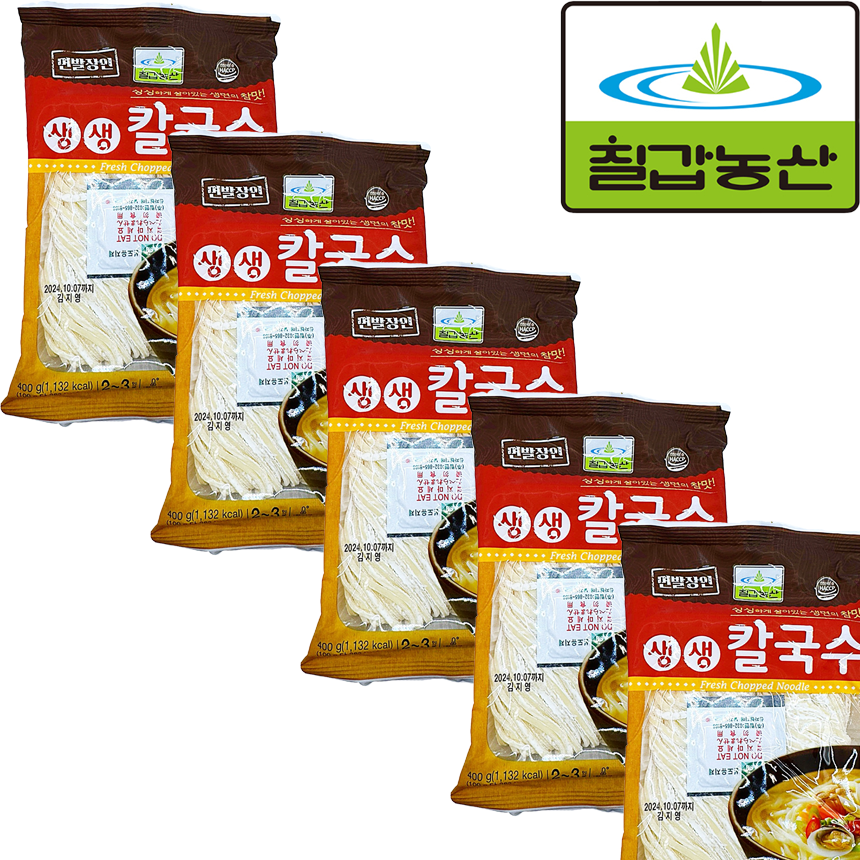 칠갑농산 칠갑농산 생생 칼국수 400g