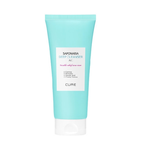 김정문알로에 큐어 사포나리아 딥 클렌저AC 150ml