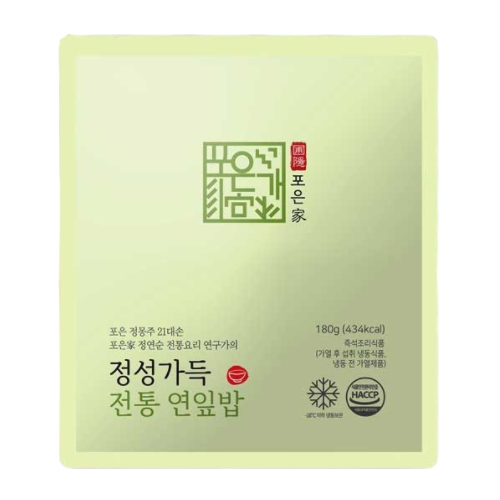 정성가득 전통 연잎밥 180g