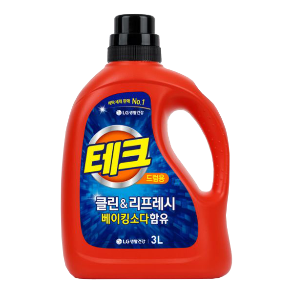 엘지생활건강 테크 클린 앤 리프레쉬 세탁세제 드럼용 3L