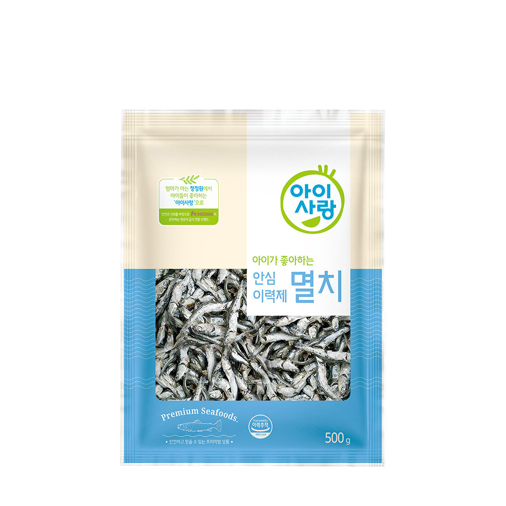 대상 청정원 아이사랑 이력제 다시멸치 국물용 500g