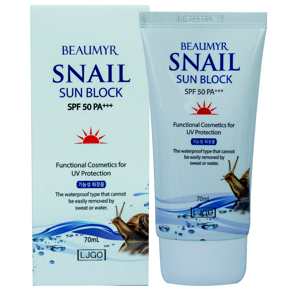 뷰미르 스네일 워터프루프 선크림 70ml(SPF50)