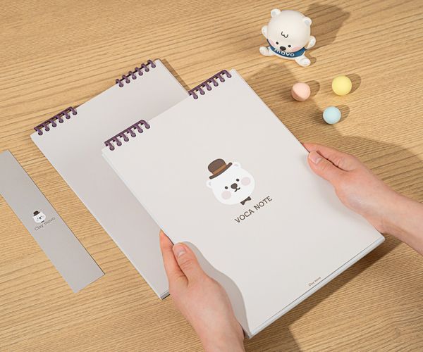 모보스팩토리 서울대생 특허 클레이모보 영단어 기능성 제본노트