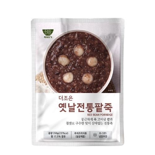 죽이야기 더조은 옛날전통팥죽 350g