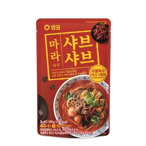 샘표 샘표 마라 샤브샤브 육수 200g