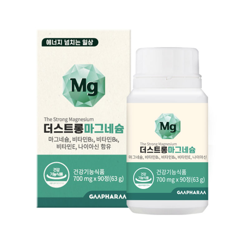 지엠팜 더스트롱 마그네슘 700mg x 90정
