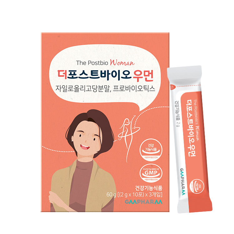 지엠팜 더포스트바이오우먼 2g x 10포 x 3개입