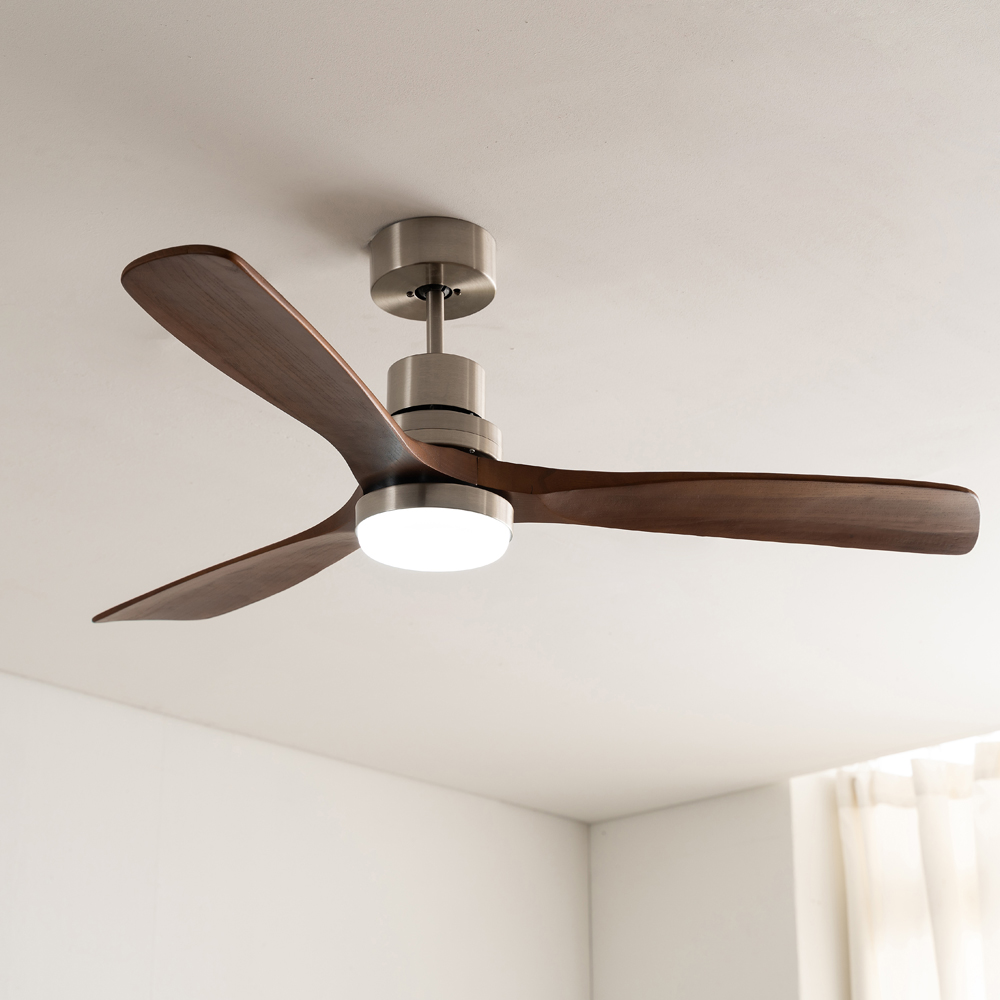 서웅씨엔씨 스피아노 아론 132cm LED DC 우드 실링팬 SCF-SW52007L