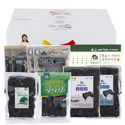 바다물산 진도산 귀한특산품 혼합선물세트 2호