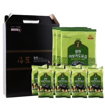 광천맛김식품 해달음 아보카도유 혼합김 선물세트