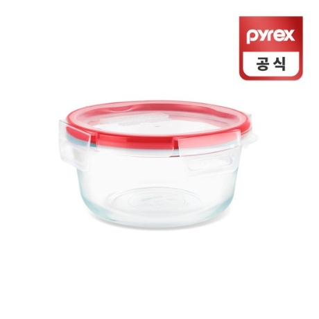 코렐 파이렉스 원형 프레쉬락 4면 밀폐용기