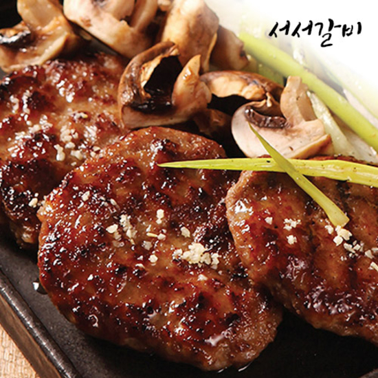 서서갈비 국내산돈육 육즙팡팡 떡갈비 400g x 2팩 또는 4팩