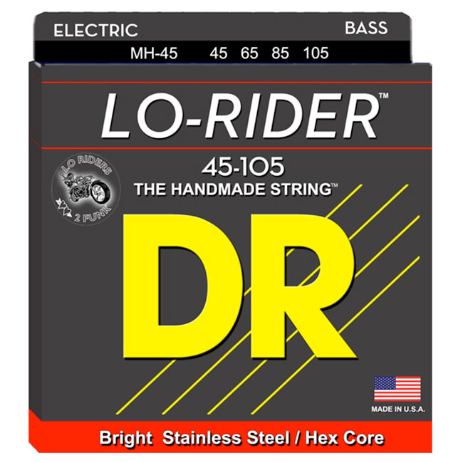 DR Lo Rider Stainless 베이스줄 045-105 MH-45