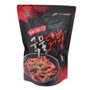 국물닭발 800gX5팩 닭발 국물닭발 제이엠푸드 천지농산