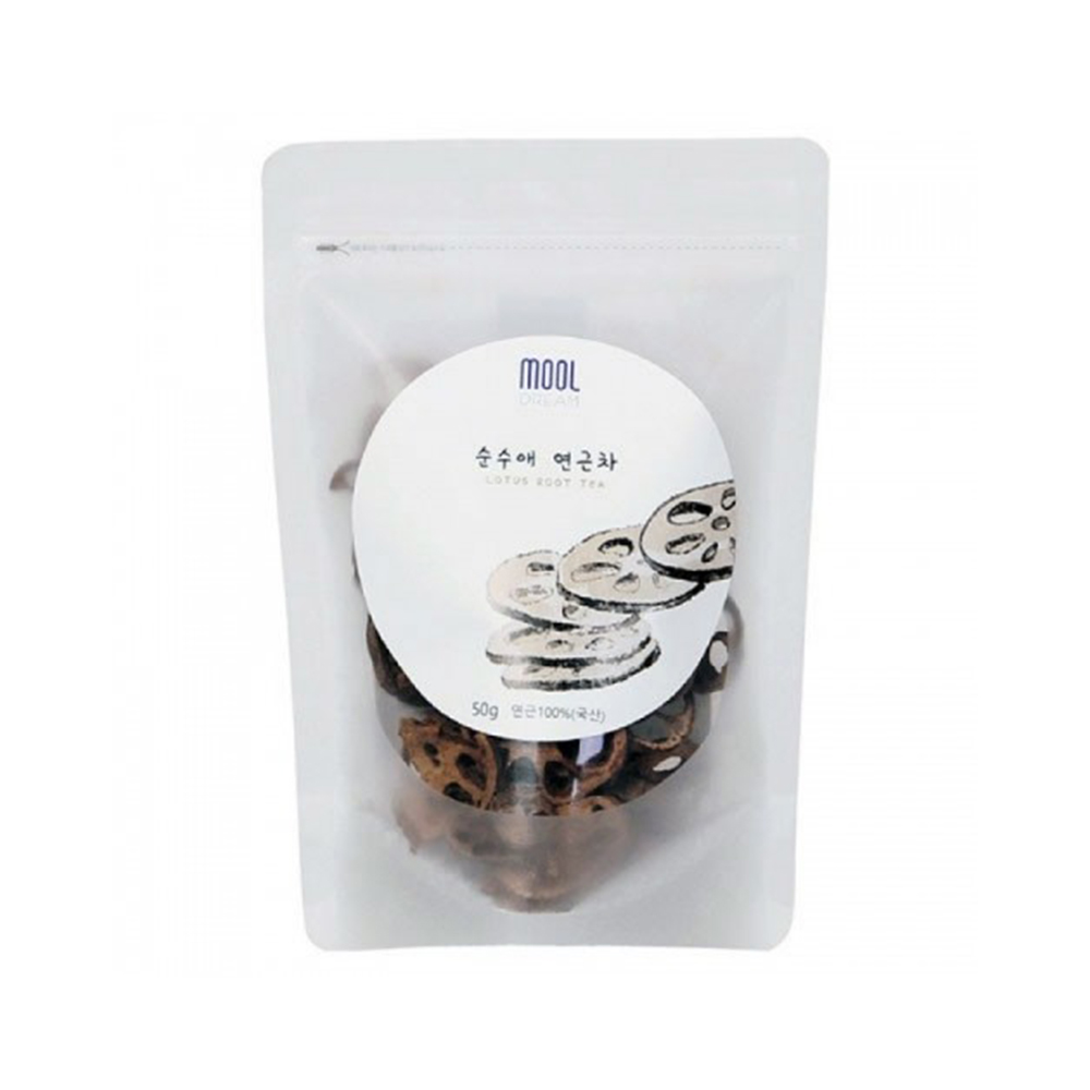 물드림 물드림 순수애 연근차 파우치 50g