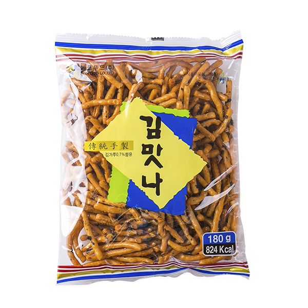 에코푸드 김맛나스낵 180g