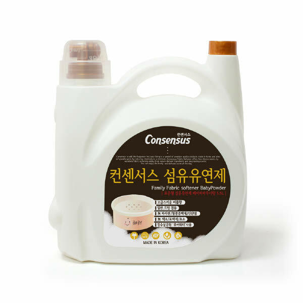 컨센서스 컨센서스 표준형 섬유유연제 베이비파우더 5.5L