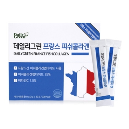 애플트리김약사네 데일리그린 프랑스 피쉬콜라겐 2g x 30포