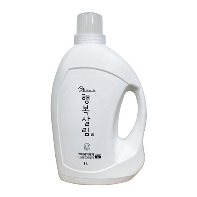 서연크린테크 행복살림 액체세제 일반드럼겸용 3L