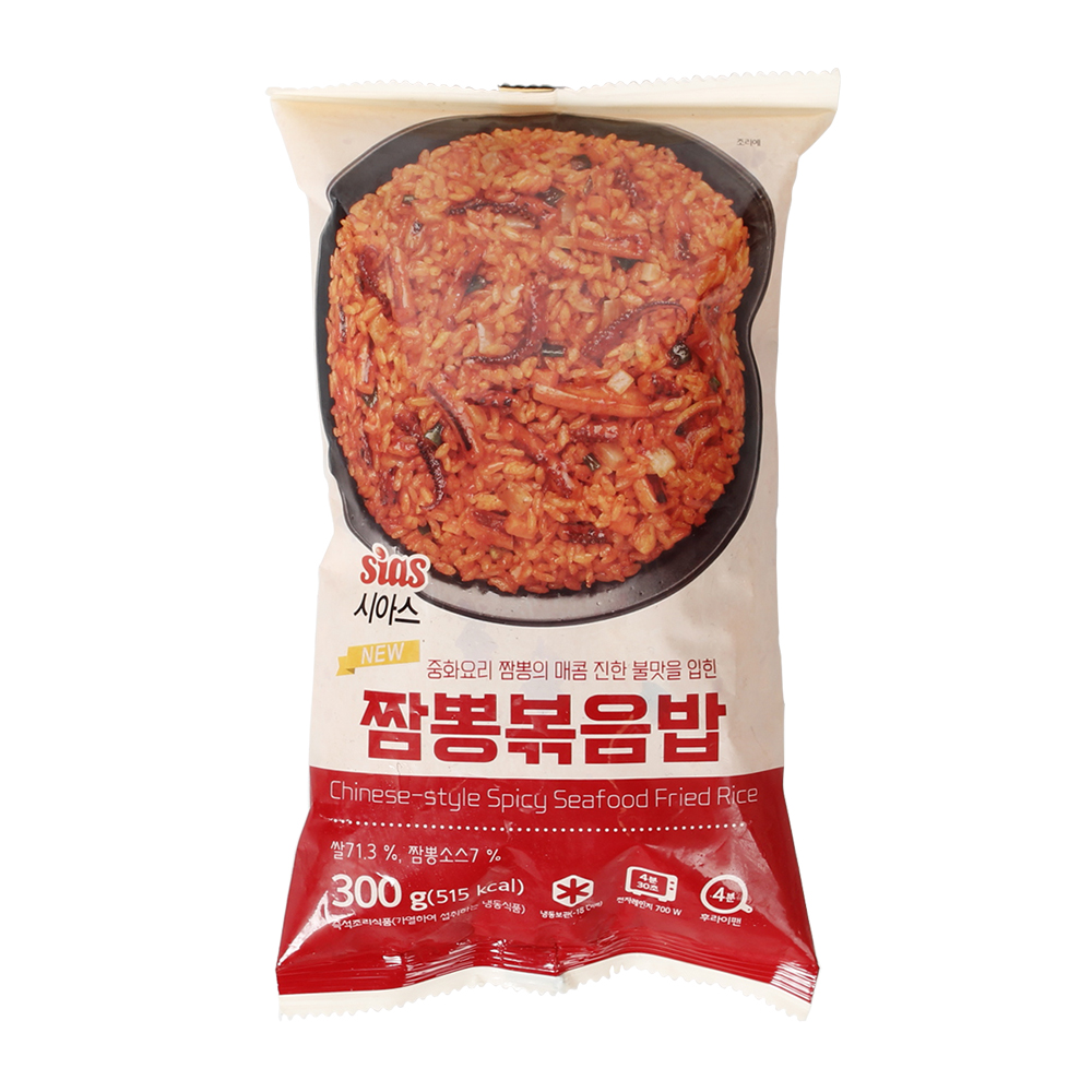 시아스 시아스 짬뽕 볶음밥 300g
