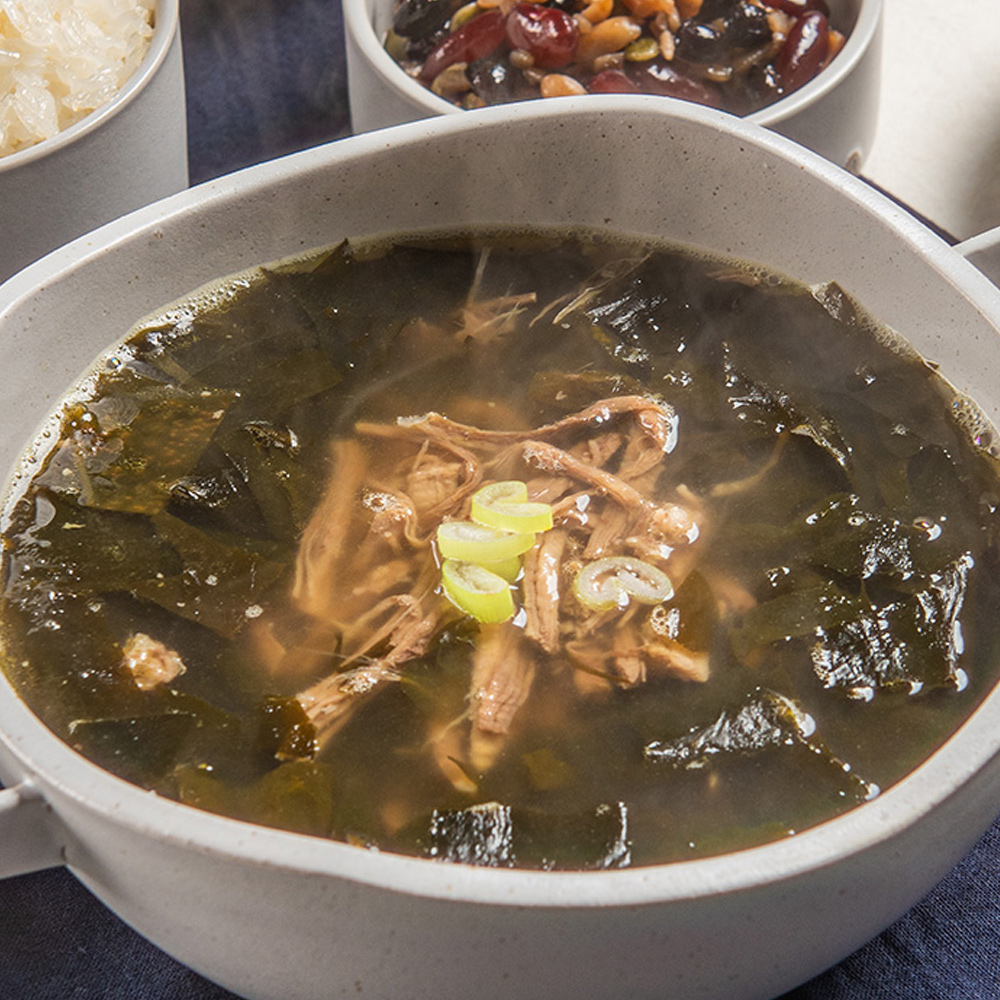 정원 정직한밥상 소고기 미역국 500g