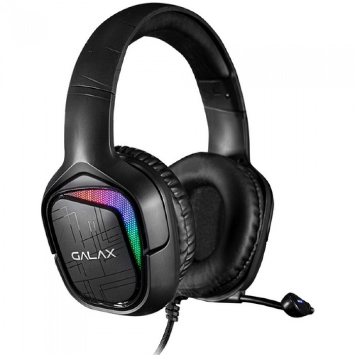 갤럭시 갤럭시 갤라즈 GALAX EX BLACK 03 가상 7.1채널 RGB 게이밍 헤드셋