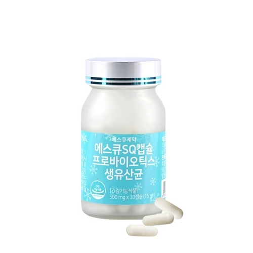 에스큐제약 프로바이오틱스 생유산균 500mg x 30캡슐
