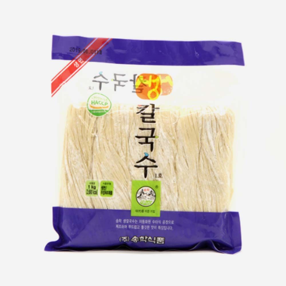 52EK 식료품 듯 쫄깃한 생칼국수 송학 1kg JH44951S