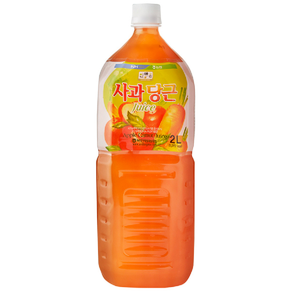 북안동농협 산약촌 사과당근 주스 2L
