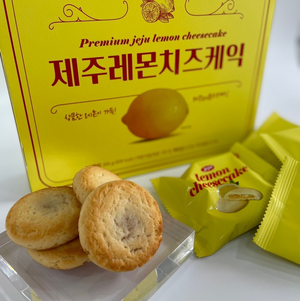 청우식품 제주레몬치즈케익 10개입 200g 1개