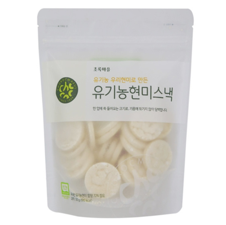 도울바이오푸드 초록마을 유기농 현미스낵 50g