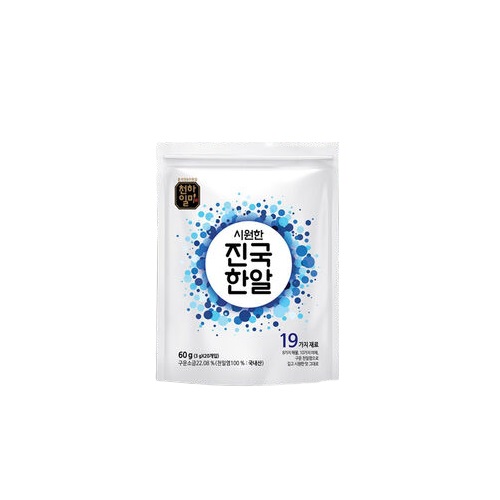 제이웰푸드 천하일미 시원한 진국한알 3g x 20개입
