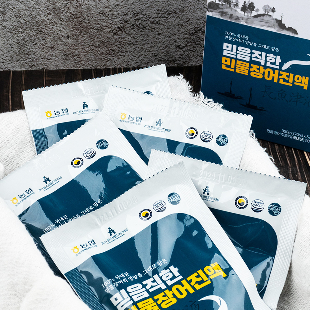 미쁨생활건강 믿음직한 민물장어진액 70ml x 30개입