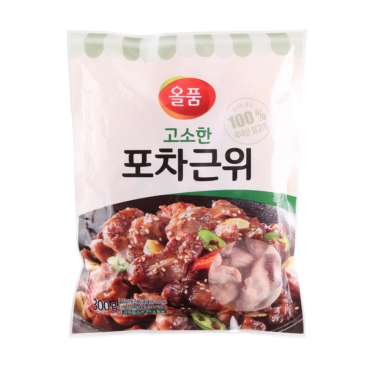 올품 고소한 포차 닭근위 300G 냉동