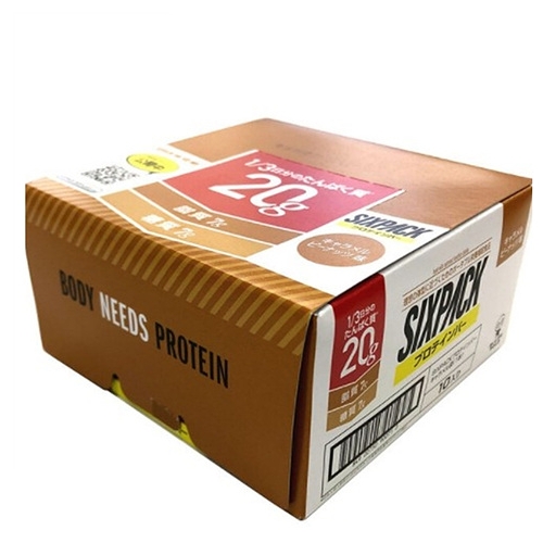 식스팩 프로틴바 카라멜 피넛 40g 