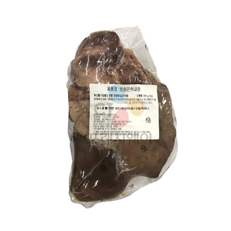 보승식품 보승 민속순대내장 1 3kg x 2봉 냉장