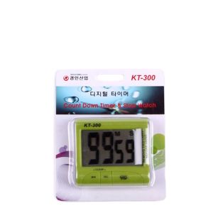 디지털타이머 타이머 디지털 요리타이머 스톱워치 카운트다운 쿠킹타이머 스탑워치 KT-300