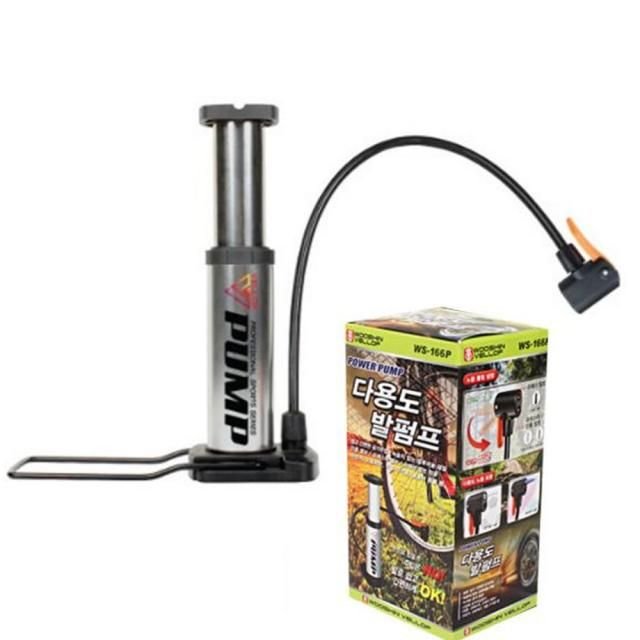 알루미늄 자전거 펌프 가벼운 WS-2675