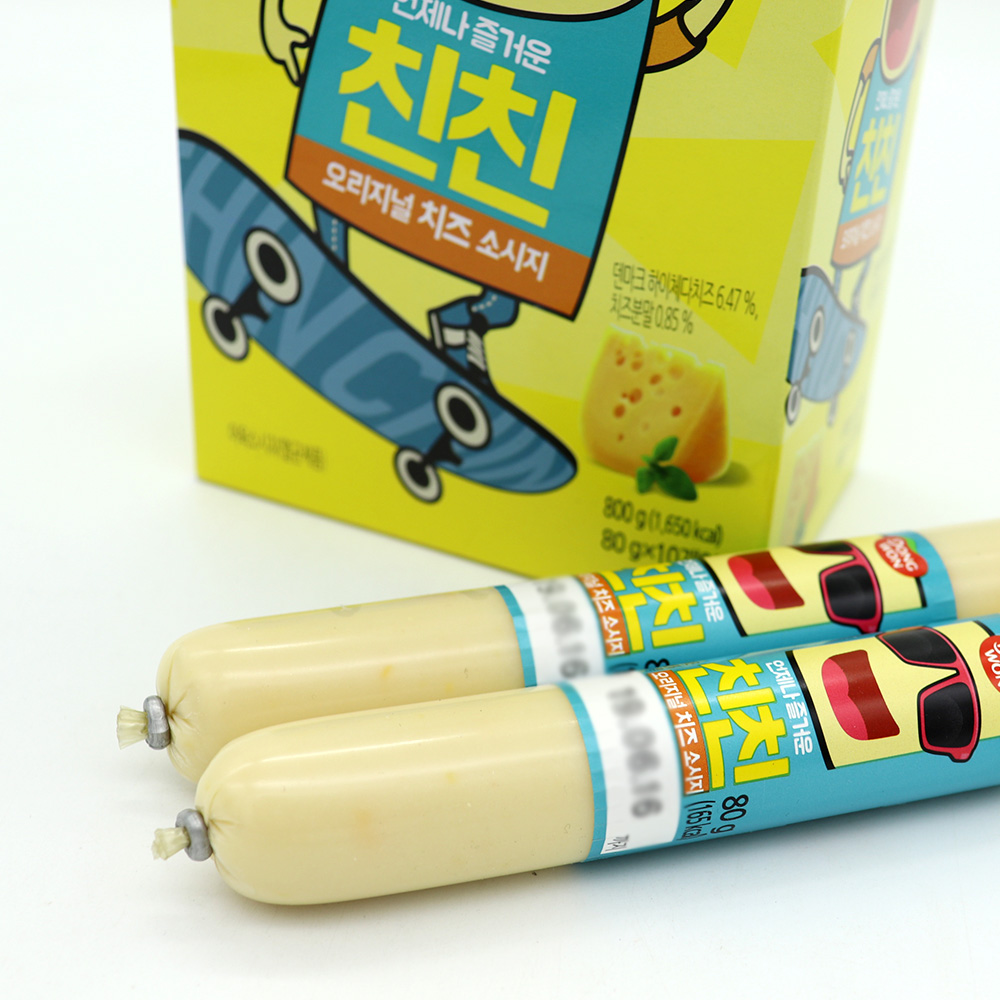 동원에프앤비 동원 친친 오리지널 치즈 빅 소시지 80g