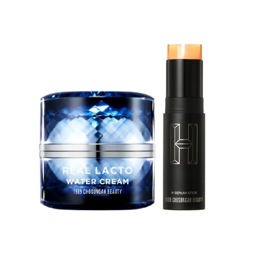 조성아뷰티 리얼 락토 수분크림 50ml + 에이치 세럼 스틱 10g